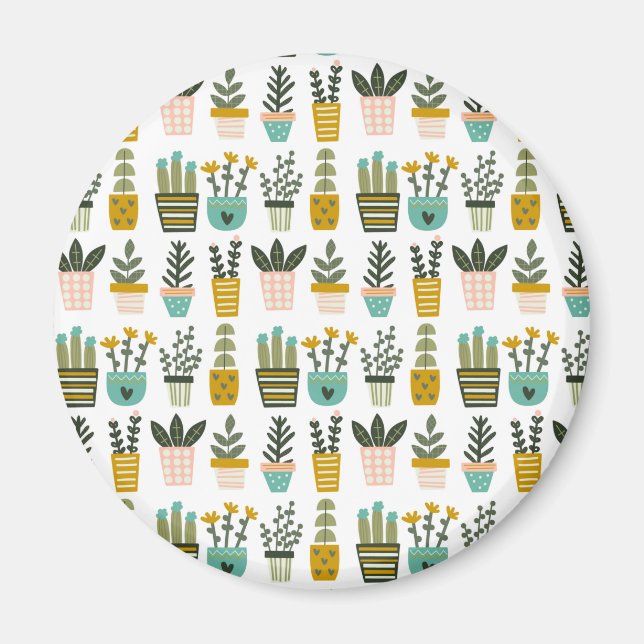 Imã Planta Wall Art (Frente)