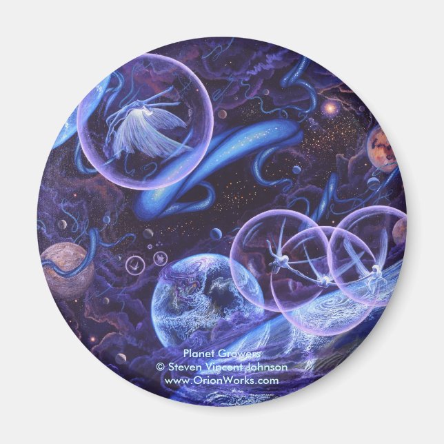 Imã Plantadores, Produtores De Planetas Steven Vincent (Frente)