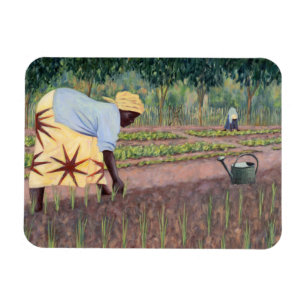 Ímã Plantando as cebolas 2005
