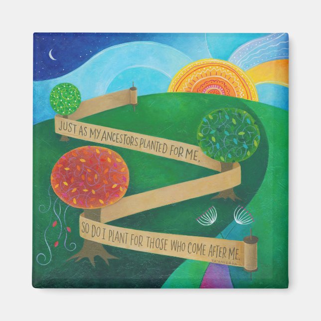 Imã Plantar Torah Magnet (Frente)