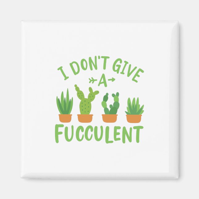 Imã Plantas Suculentas (Frente)