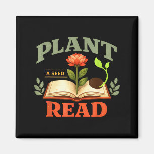 Imã Plante uma semente ler leitor livro biblioteca mãe