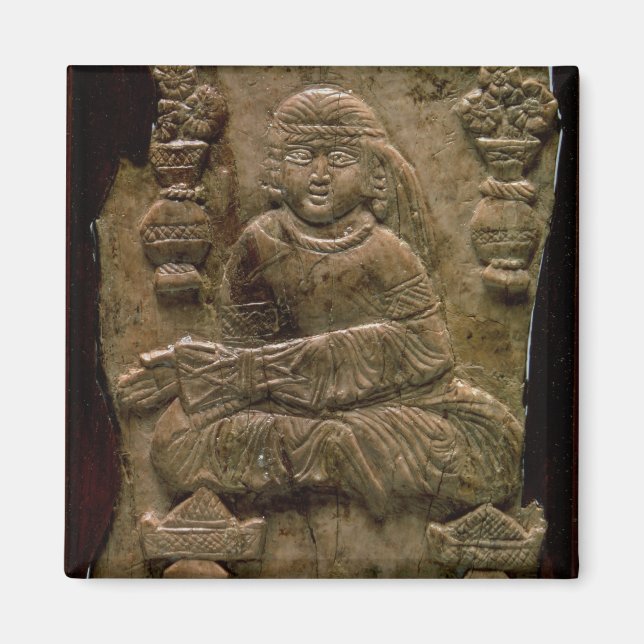 Imã Plaque abbaside, Iraque ou Irã, século 12 (marfim) (Frente)