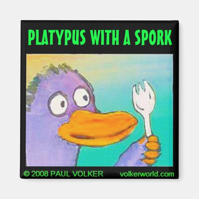 IMÃ PLATÍPUS $ 3,00 (Frente)