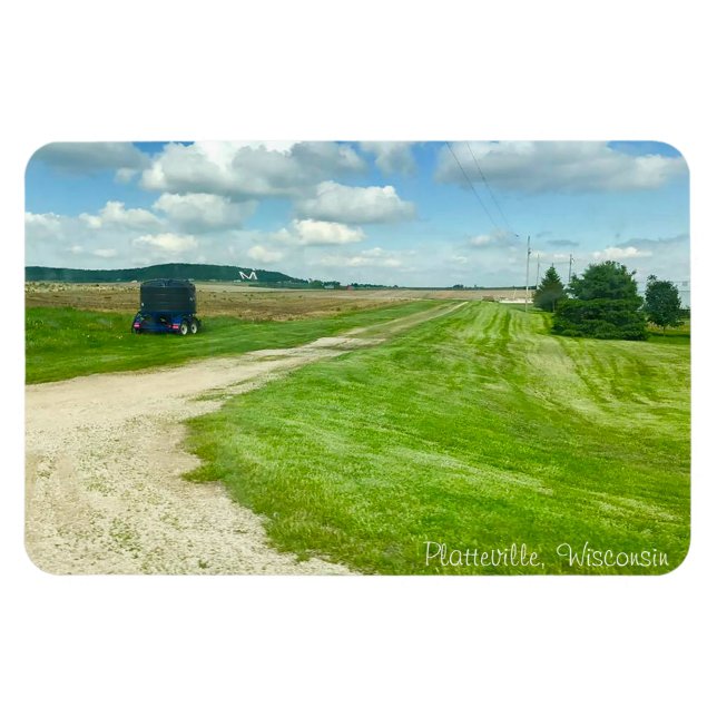 Ímã Platteville, Wisconsin Midwest Photoographic Magne (Horizontal)