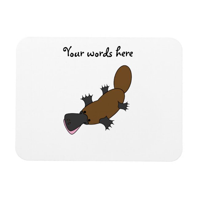 Ímã Platypus (Horizontal)