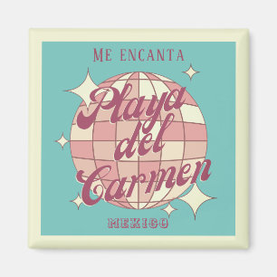 Imã Playa del Carmen Mexico Retro souvenir decor