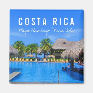 Imã Playa Flamingo Resort Costa Rica Souvenir Magnet