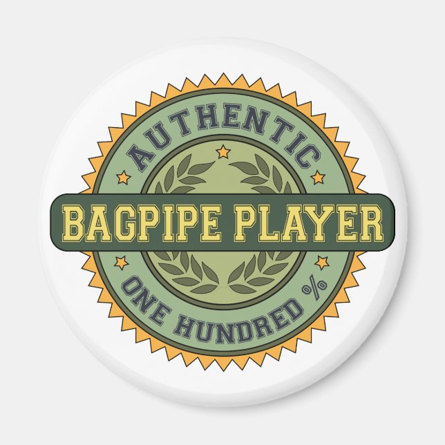 Imã Player de Bagpipe Autêntico (Frente)