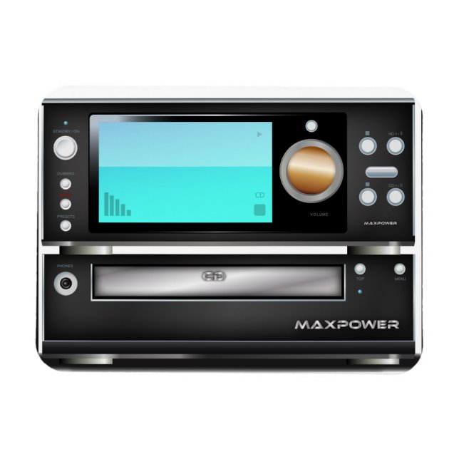 Ímã Player de CD (Horizontal)