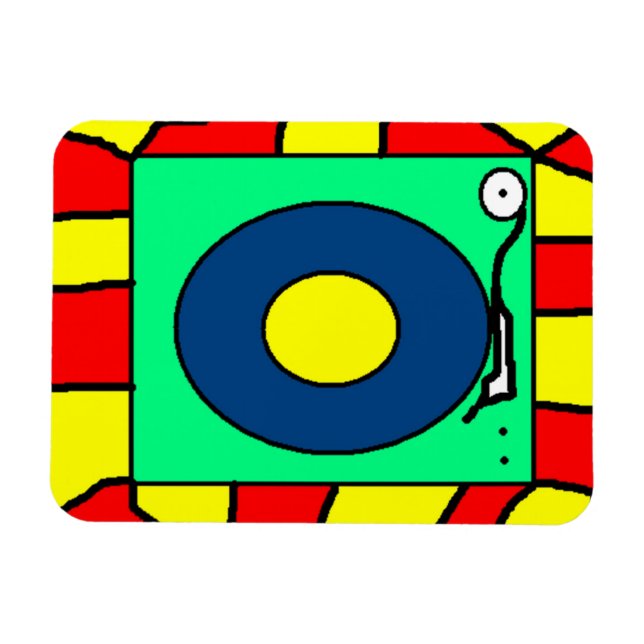 Ímã Player de gravação (Horizontal)