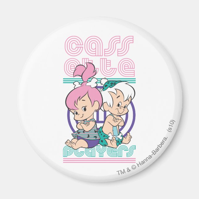 Imã Players de fita PEBBLES™ e BAM-BAM™ (Frente)