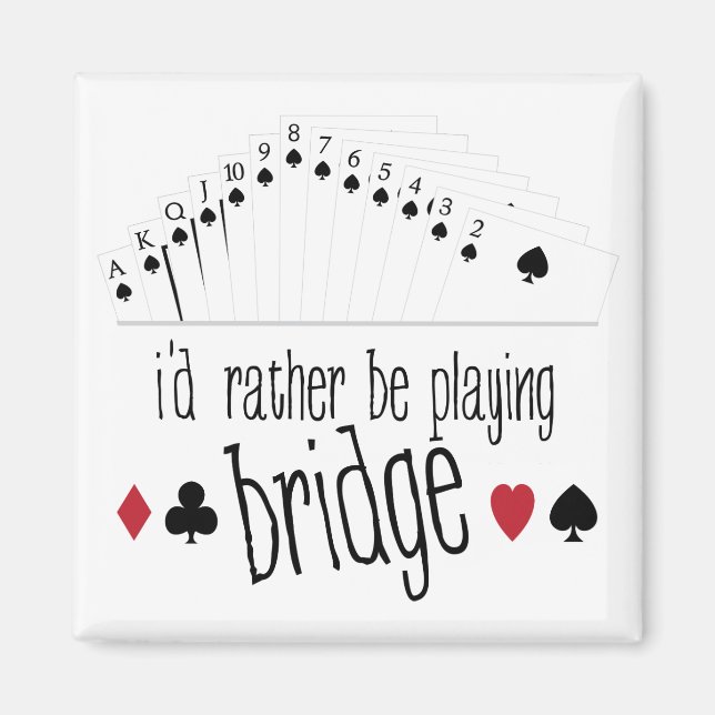 Imã Playing Bridge (Frente)