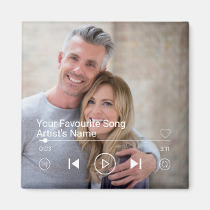 Imã Playlist de Fotos e Música Personalizada