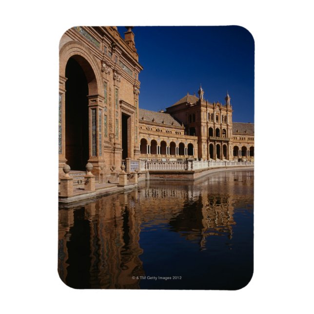 Ímã Plaza de Espana, Sevilha, Espanha (Vertical)