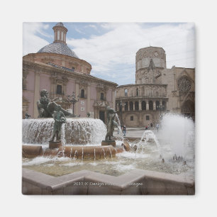 Imã Plaza De La Virgin E Basilica De Virgen