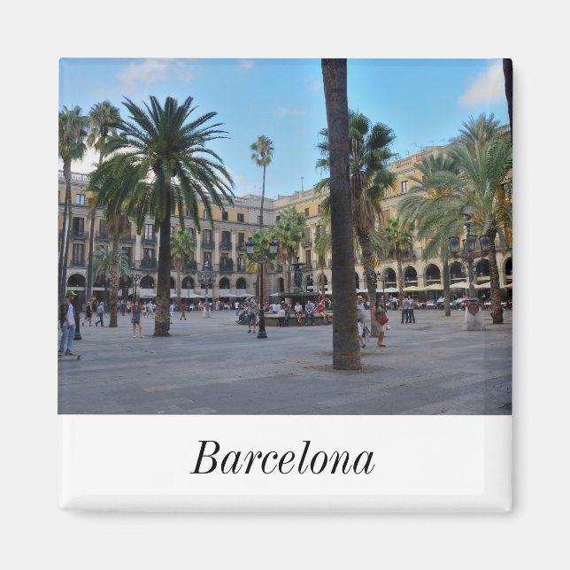 Imã Plaza Real Magnet (Frente)