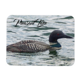 Ímã Pleasant Lake Loon Magnet