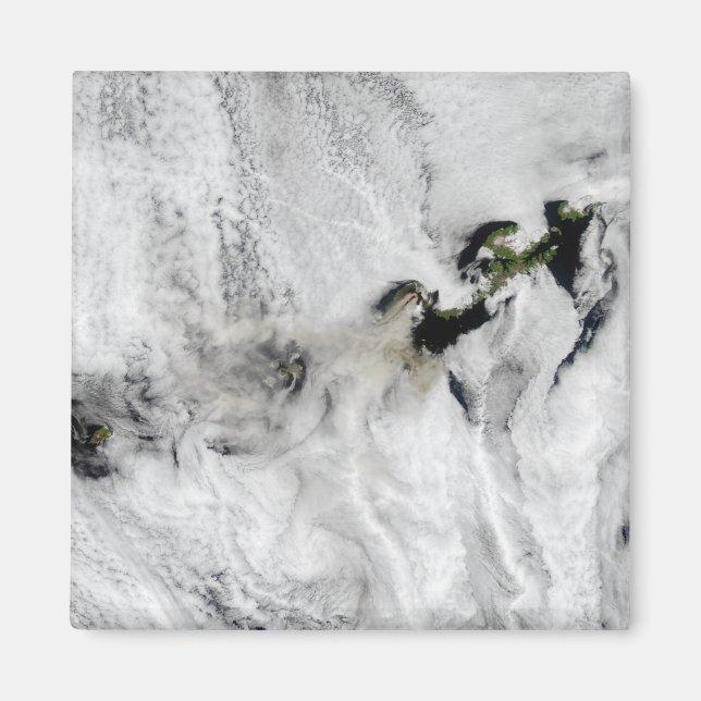 Imã Pluma do vulcão Okmok, Ilhas Aleutas 2 (Frente)