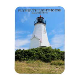 Ímã Plymouth Lighthouse, "The Gurnet" Massachusetts