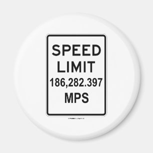 Imã PM do limite de velocidade 186.282,397 (velocidade