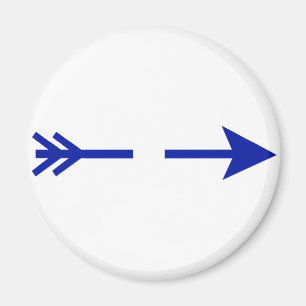 Imã Pó Azul De Seta Quebrou Os Presentes Do Zazzle MUS