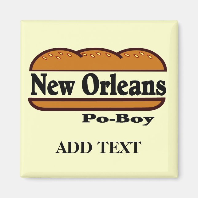 Imã Po Boy de Nova Orleans (Frente)