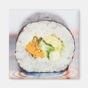 Imã Pó de sushi Peixe e arroz