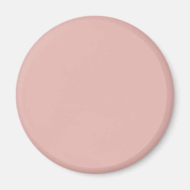 Imã Pó Rosa E6B6B0 Color - Opção para adicionar nome (Frente)