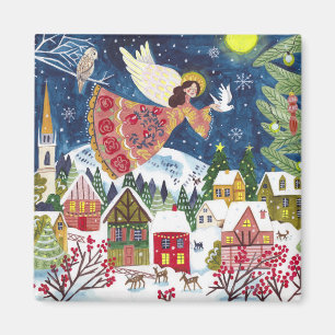 Imã Pobre Anjo Paz na Terra Foto do Natal