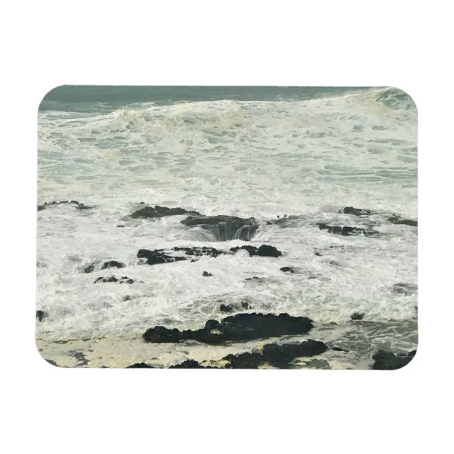 Ímã Poço de Thor, Cabo Perpetua, Costa do Oregon (Horizontal)