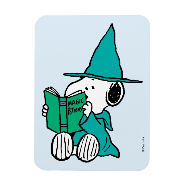 Ímã Poções Mágicas de Halloween do Snoopy Peanuts (Vertical)