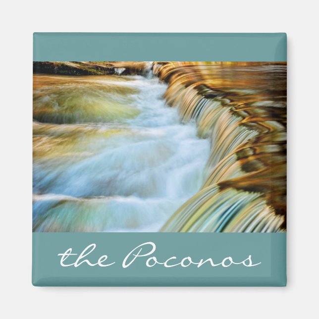Imã Poconos Waterfall Magnet (Frente)