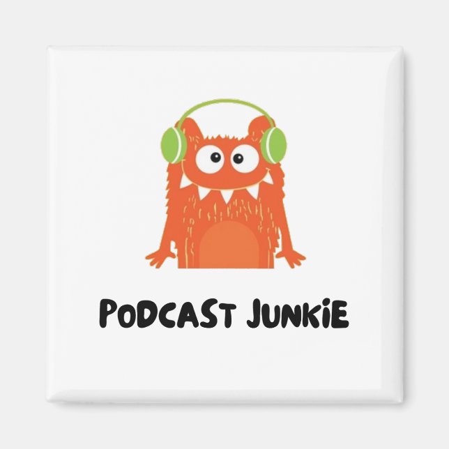 Imã Podcast junkie (Frente)