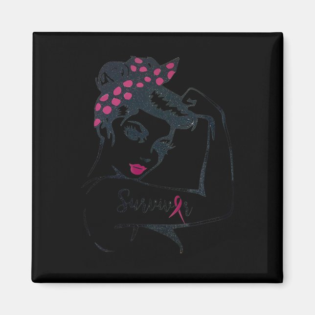 Imã Pode Curar Rosie Riveter Sobrevivente de Câncer de (Frente)