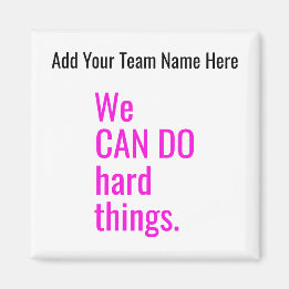 Imã Podemos Fazer Coisas De Duro Citação Personalizada