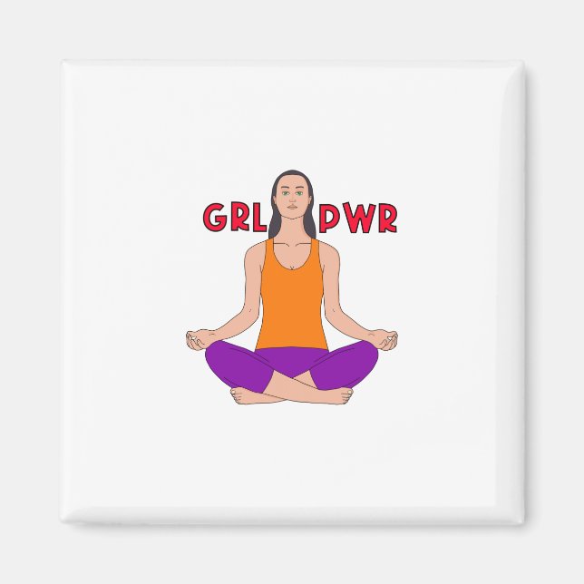 Imã Poder da Menina (Frente)