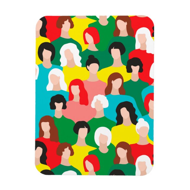 Ímã Poder das raparigas (Vertical)