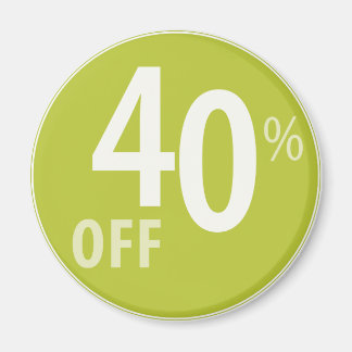 Imã Poderoso sinal de 40% OFF SALE - Magnets