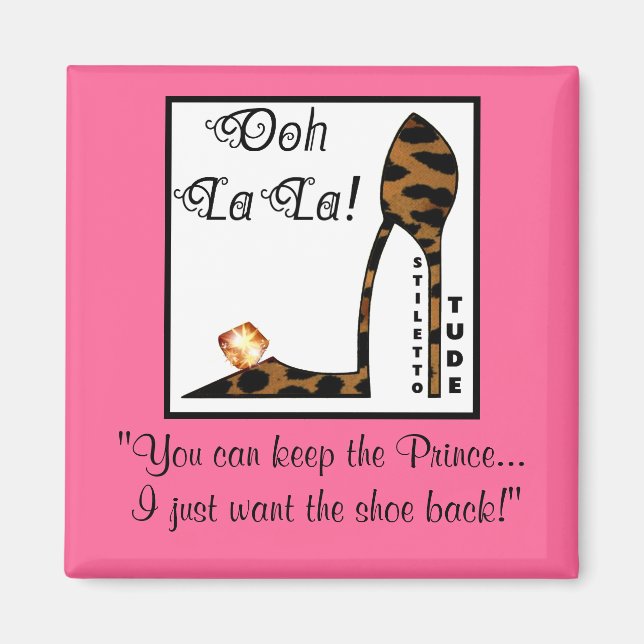 Imã Podes Ficar Com O Príncipe, Só Quero A Calçado De  (Frente)