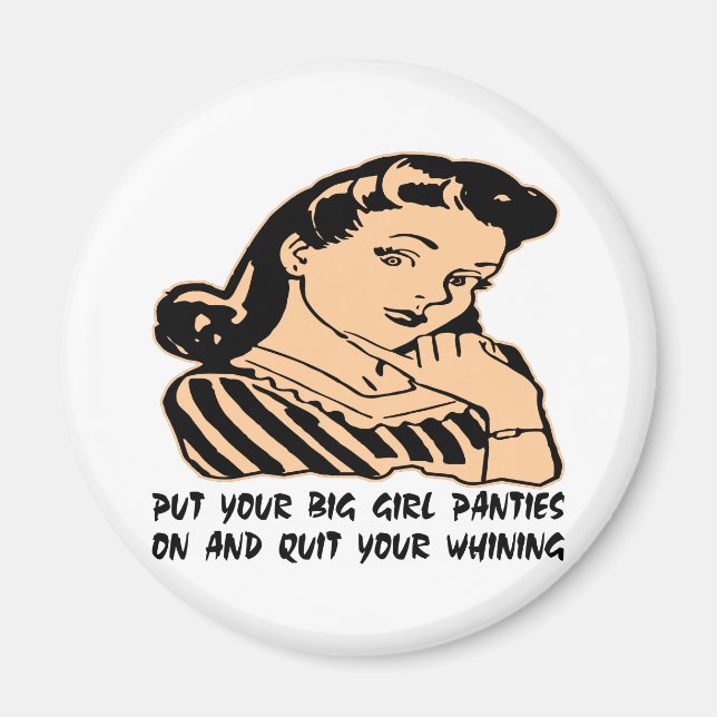 Imã Põe As Tiras De Sua Garota E Pára De Chorar. (Frente)