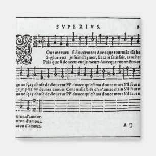 Imã Poema à música por Jean Antoine de Baif