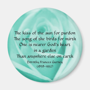 Imã Poema do Jardim de Deus - ímã