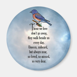 Imã Poema "tão amado" de Bluebird