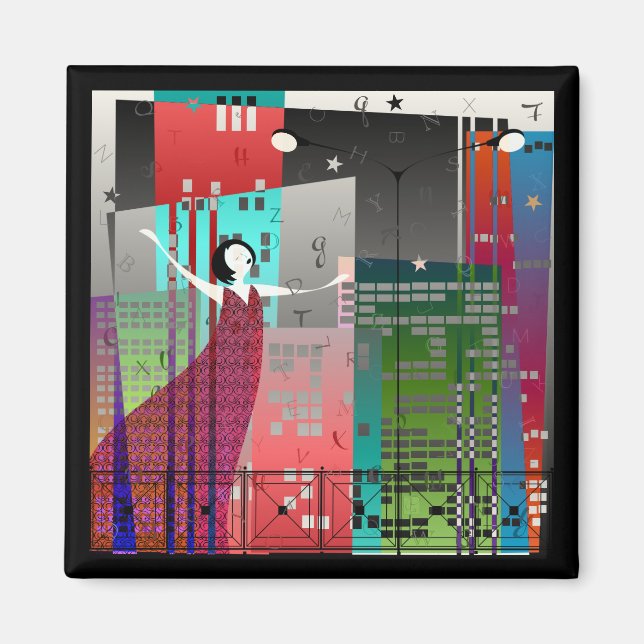 Imã Poesia das Mulheres (Frente)