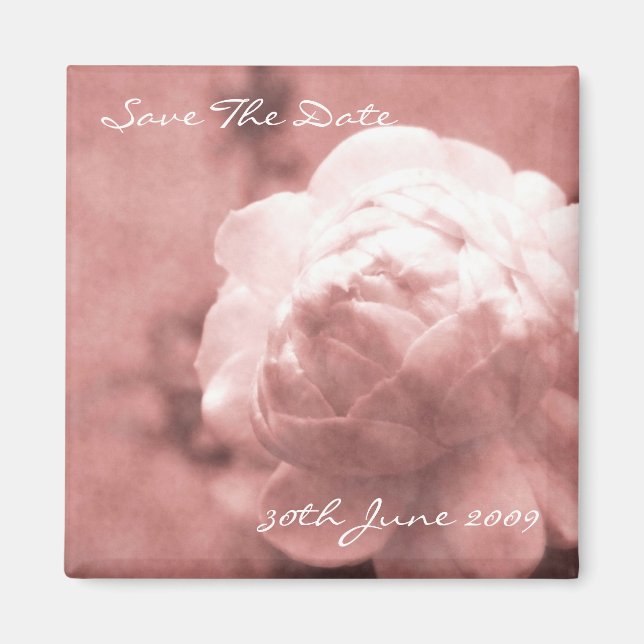 Imã Poesia Do Amor - Salve A Data (Frente)