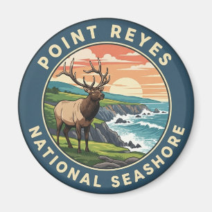 Imã Point Reyes National Seashore California Magnet