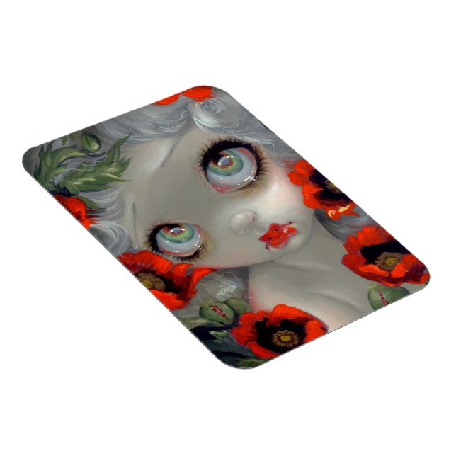 Ímã "Poisony Beauties III: Opium Poppy" Magnet flexíve (Lado Direito)