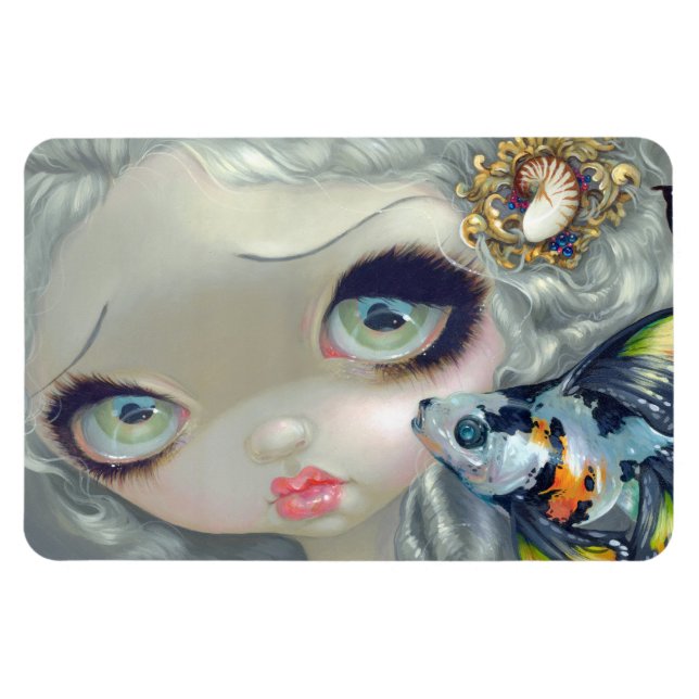 Ímã “Poissons Volants: La Coiffure” Flex íman (Horizontal)