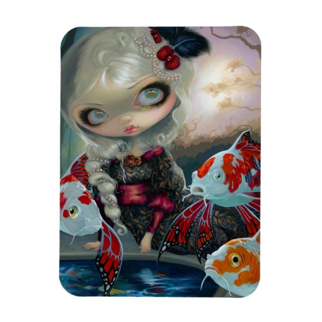 Ímã Poissons Volants: Le Bassin des Carpes Flex Magnet (Vertical)